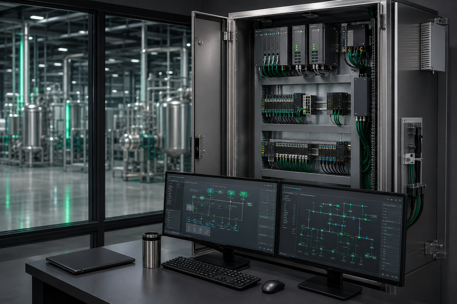 PLC and DCS control system